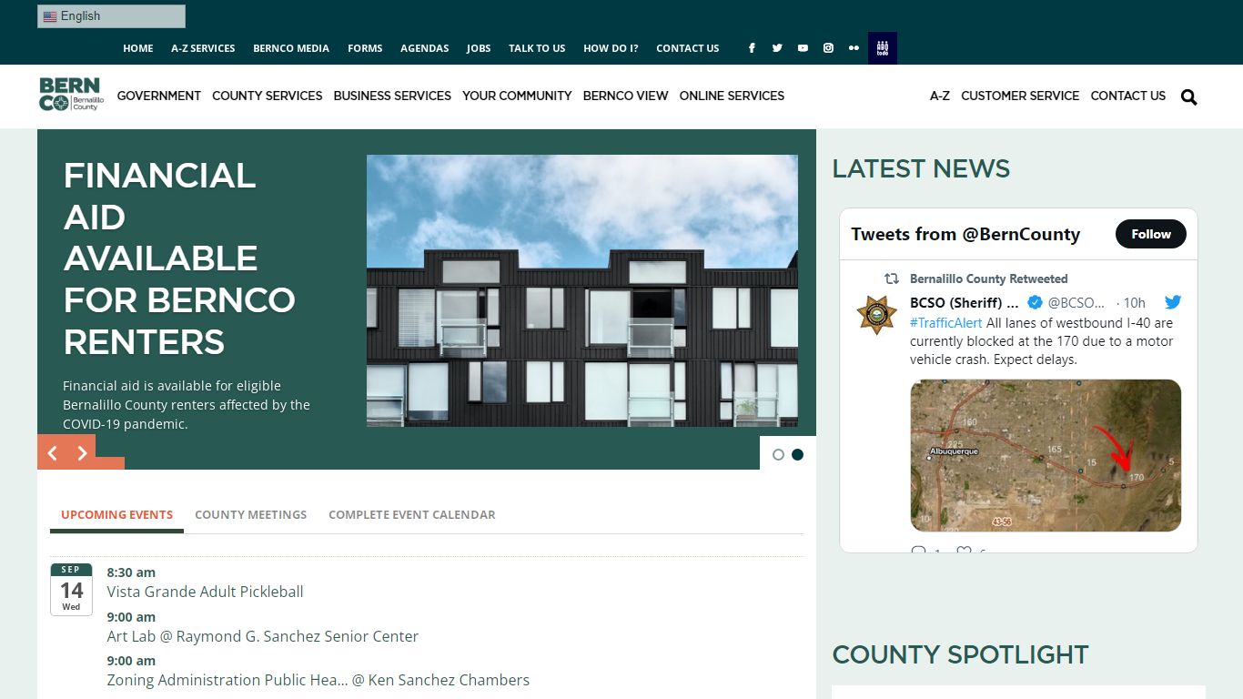 Home - Official Bernalillo County Website